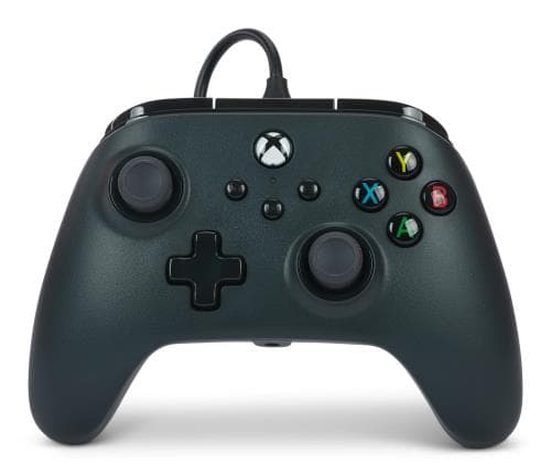 Xboxライセンス商品PowerA 有線コントローラー Xbox Series X|S Xbox One PC Windows 10/11 用(ライセンス取得) 1519265-03 ブラック 二重振動機能